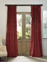 Signature Burgundy Blackout Velvet Curtain Burlapcurtainsideas Curtainsideasclassic Half Price Drapes Velvet Curtains Curtains Living Room