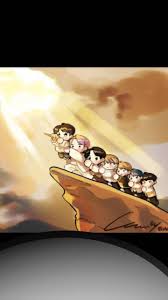 Can it get any hotter than that? Bts Cartoon Photo Public Figure Photo