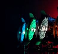 Refletores em LED para eventos