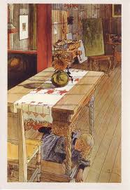 Carl Larsson Das Haus In Der Sonne The House In The Sun Hide And Seek Art Scandinavian Art Painting