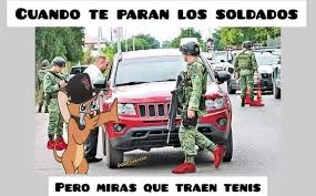 Corridos De Altura - Cuando te paran los soldados pero... traen Tenis.  #CorridosDeAltura | Facebook