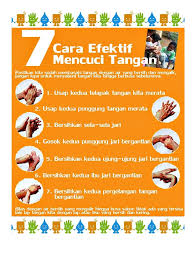 6 langkah cuci tangan pakai sabun. 7 Langkah Cuci Tangan