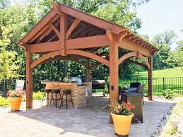 The right kinds of shelter can protect animals if you are attempting to attract wildlife to your backyard, providing shelter is one of the best ways to. 20 Diy Outdoor Kitchen Bar Shelters Western Timber Frame