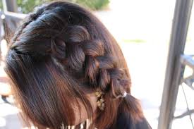 The how to mom / thehowtomom.com. Dutch Braided Headband Short Hair Holiday Party Hairstyle Seton Girls Hairstyles