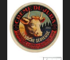 1959 La Vache Serieuse Apparait Pour La Premiere Fois En 1926 Fabriquee Par Les Freres Grosjean A Lons Le Saunier Au Dela Des Ressemblances Avec La Jura Abc