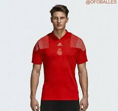 Real madrid champions league 2012/2013 training football polo jersey adidas xl. Real Madrid Red 2018 19 Champions League Kit Leaked