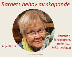Småbarnspedagogutbildningen har 12 specialister inom olika ämnesområden som  föreläser❗ Idag presenterar vi Anja Kärhä konstnär, förskollärare,  ateljerista och kulturpedagog. Anja har föreläst och inspirerat blivande  småbarnspedagoger på ...