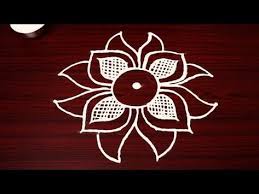 Simple Easy Rangoli Designs With Dots Small Kolam Designs With Dots Rangoli Muggulu Designs Y Kolam Designs Rangoli Designs Rangoli Designs With Dots