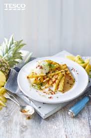 Sticky Chilli Pineapple Recipe Summer Desserts Tesco Real Food Recipe Tesco Real Food Pineapple Recipes Recipes
