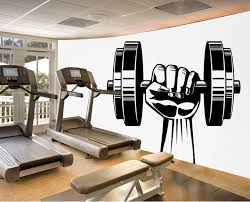 At home, you need more motivation than at a public gym. Gym Mural Ideas Novocom Top