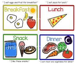 Use these dinner lunch clipart. Level 2 Foods By Christina S Classroom Printables Tpt