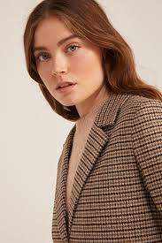 Giacca Elegante Donna Cappotto Donna SPRINGFIELD In Paño