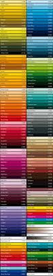 Montana Gold Color Swatches Ai Paint Color Chart Spray Paint Colors Color Chart