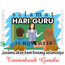 Gambar2 wa ucapan selamat hari guru 25 november 2019. Gambar2 Wa Ucapan Selamat Hari Guru 25 November 2019 Kochie Frog