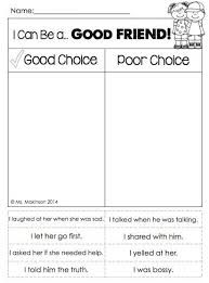 Ms Makinson Social Skills Character Education Friendship Activities