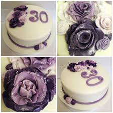 Guaranteed to delight · holidays & occasions · gifts for every budget Purple Flower Theme 30th Birthday Cake Cake Designs Birthday 30 Birthday Cake Cake
