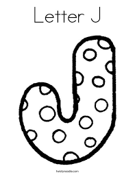 They're great for all ages. Letter J Coloring Page Twisty Noodle