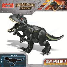 The indominus rex was created by scientists to be the biggest attraction for an amusement park. T Rex Black Indominus Rex Model Dinosaur Building Blocks Compatible With Lego Toys Kids Toy Shopee Philippines