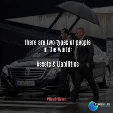 There Are Two Types Of People In This World Quotes There Are Two Types Of People In This World Assets Liabilities For Your Daily Dose Of Business Motivational Quotes Business Motivation Liability Quotes