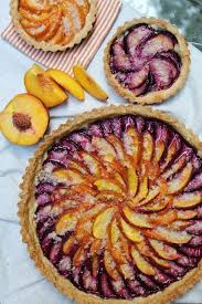 Fruit Tart La Peche Fraiche Foodie Tarte Aux Peches Fraiches Desserts Vegan Idee Recette