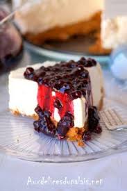 Cheesecake Aux Myrtilles Sans Cuisson En 2020 Recette Cheesecake Facile Cheesecake Facile Recette Sans Cuisson