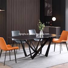 Pairing perfectly with the matching extra wide (and comfortable) fuji dining chair. Modern Kitchen Furniture Contemporary Metal Marble Granite Dining Table China Table Base Dining Table Made In China Com