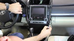 Operating the audio system using the steering wheel switches. 2012 2013 Camry Dashboard Removal Youtube