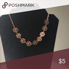 Paparazzi Flower Necklace Earrings Necklace Flower Necklace Earrings