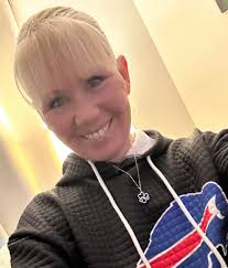 Jett had us over his house for my birthday celebration and a beautiful  birthstone necklace ❤️🦬🏈