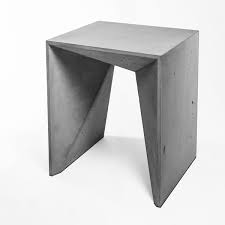 Modern Concrete Concrete Furniture Hocker Heinrich Furniture Design Ideas Remodel Diy Project Mak Concrete Furniture Geometric Furniture Concrete Stool