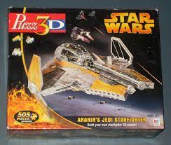 Each starfighter is commandeer by a jedi during the clone wars and are highly revered as commanders or generals with regards to the clone troopers. Sold Puzz3d Jigsaw Puzzle Anakin S Jedi Starfighter 505 Pieces Puzz 3d Star Wars Complete