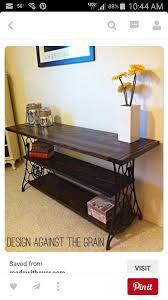 Pin By Neziha Sahlan On For The Home Sewing Table Repurpose Repurposed Furniture Furniture Makeover