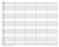 free hourly planners in pdf format 20 templates