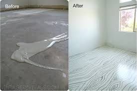 Painted Concrete Floors Vintage Revivals Painted Concrete Floors Concrete Stained Floors Porch And Floor Enamel