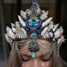 Shikarnaya Korona Korona Dlya Tanca Amazing Crown Crown Amazingcrown Crownfordance Shikarnayakorona Korona K Mermaid Crown Seashell Crown Crystal Crown