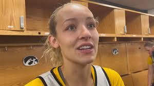 Kylie Feuerbach previews Colorado matchup, Iowa's 3-point plan