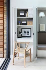Delivery £17.95 to home office computer hideaway desk. Small Workspace With Space Saving Pocket Doors Is Concealed In A Kitchen Cupboard Home Office Space Small Home Office Home Office Design