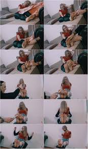 Russian Fetish - Light feet tickling of blonde Olesya - Full HDMP4