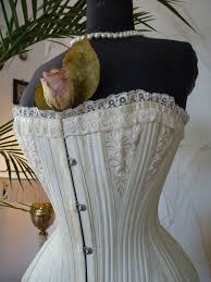 Then what do you want? Victorian Bridal Corset Ca 1890 Www Antique Gown Com