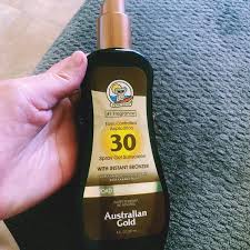 It is made with antitoxidant rich kakadu plum. Australian Gold Spray Gel Sunscreen With Bronzer Spf 30 8 Fl Oz Metro Market