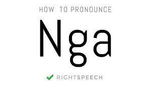 Indefinite accusative plural of ungi. Nga How To Pronounce Nga Youtube
