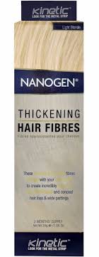 Other microarrays that depend on passive. Nanogen Nanofibres Keratin Thickening Hair Fibers Hairvisual