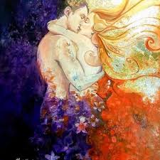 Pin By The Zing Channel On Hermia Board Love Art Twin Flame Art Romantic Art