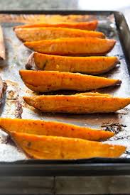 Roasted Sweet Potato Wedges Recipe Roasted Sweet Potatoes Sweet Potato Wedges Oven Roasted Sweet Potatoes