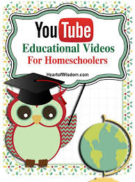 Youtube Education Videos For Homeschool Educational Videos Homeschool Homeschool Education