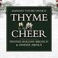 THYME FOR CHEER: Festive Holiday Brunch & Dinner Menus event image