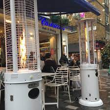 Bali outdoors propane patio heater, stainless steel standing, 36,000 btus portable commercial outdoor gas patio heater with glass tube for deck, garden and porch. Commercial Electric Heater Commercial Gas Heaters