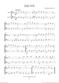 Easy Christmas Tuba Duets Sheet Music Songs Carols Pdf