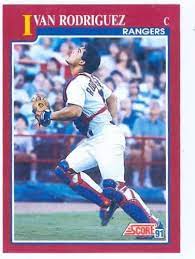 Free shipping free shipping free shipping. Ivan Rodriguez Baseball Card 1991 Score 82t Texas Rangers Rookie Card At Amazon S Sports Collectibles Store