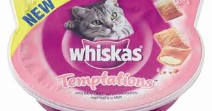 Whiskas Snack Temptations Seafood 60 Gr Prijs 1 95 Goedkopedierenvoeding Prijs